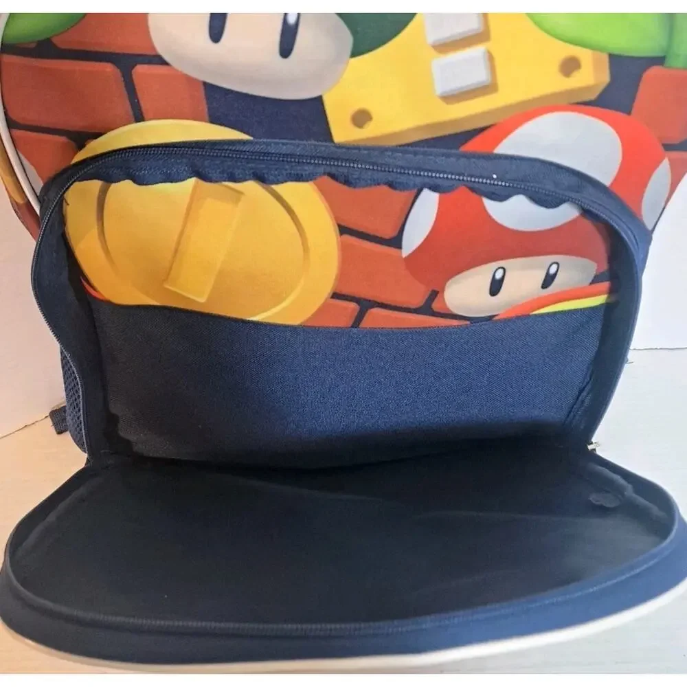Nintendo Super Mario Bros 3D Lenticular Face Backpack 16